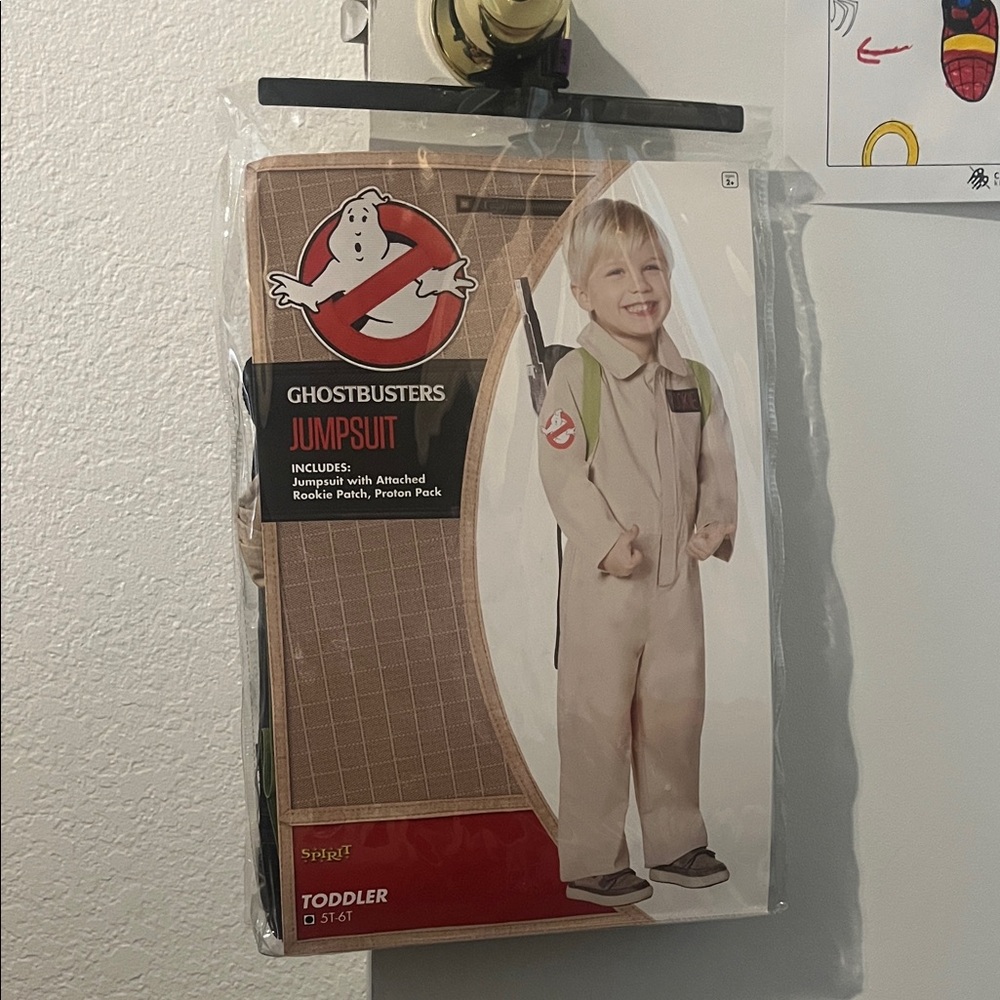 Spirit Ghostbusters Toddler Jumpsuit Costume - Tan